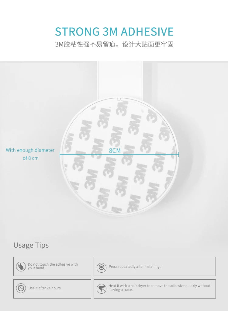 Child Safety Toilet Lock White Installation Instruction