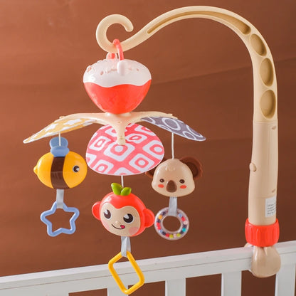 Baby Crib Mobile Rattle Toys With Sound