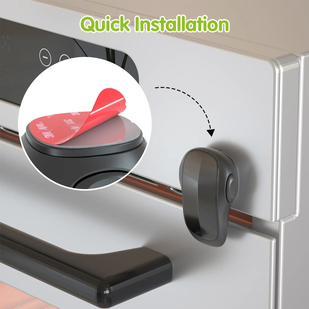 Baby Safety Child Proof Oven Door Lock Installation Process