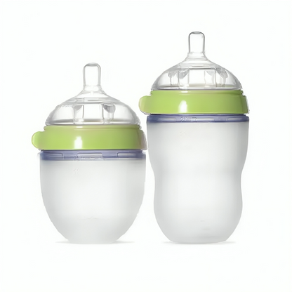 Silicone Baby Feeding Bottle Set