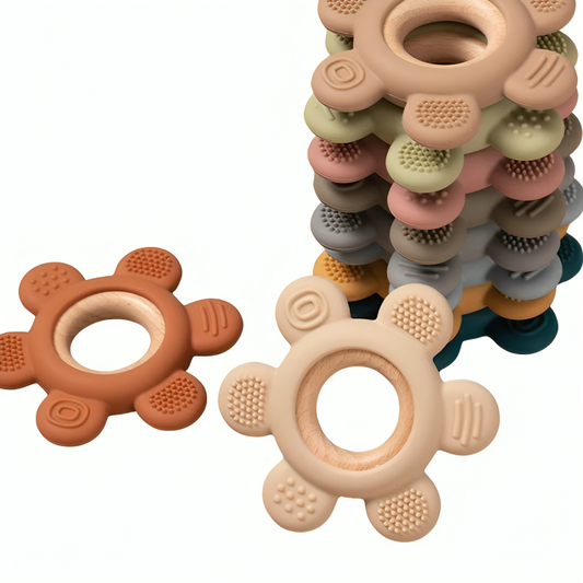 Baby Silicone Flower Teethers Toy